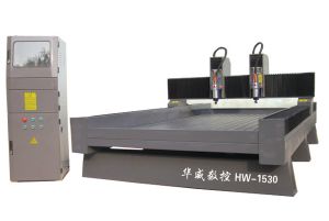 六安金寨县双头石材雕刻机HW-1530