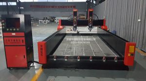 六安金寨县HW-1825双头重型浮雕石材雕刻机