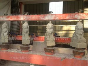 六安金寨县大型立式石材雕刻机